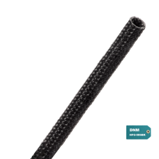 HFG-006BK - високотемпературне кабельне обплетення до 650°С, скловолокно, діаметр 6 мм