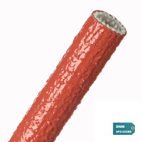 SFG-022RD - Химикато-термозащитная кабельная оплетка повышенной стойкости, диаметр 22 мм