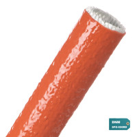 SFG-026RD - Химикато-термозащитная кабельная оплетка повышенной стойкости, диаметр 26 мм