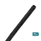 HFG-002BK - высокотемпературная кабельная оплетка до 650°С, стекловолокно, диаметр 2 мм