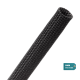 HFG-010BK - высокотемпературная кабельная оплетка до 650°С, стекловолокно, диаметр 10 мм