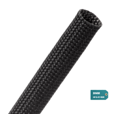 HFG-014BK - високотемпературне кабельне обплетення до 650°С, скловолокно, діаметр 14 мм