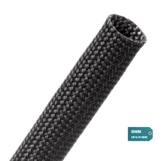 HFG-018BK - високотемпературне кабельне обплетення до 650°С, скловолокно, діаметр 18 мм