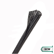 SCW-008BK - Cамозакрывающаяся кабельная оплетка - 0.8 см