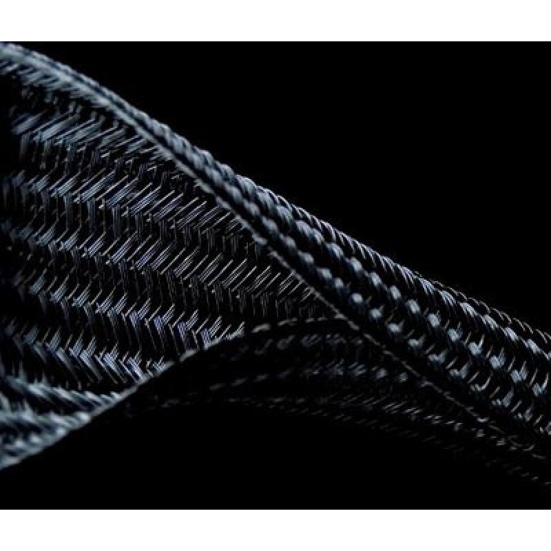 SCW-008BK - Cамозакрывающаяся кабельная оплетка - 0.8 см, площадь перекрытия 25% от диаметра