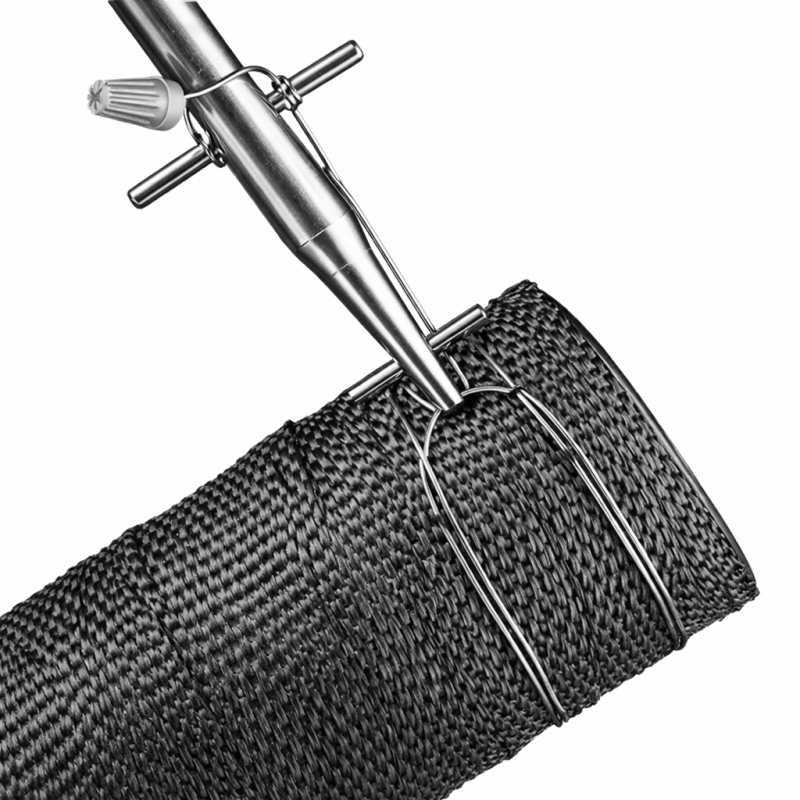 VWN4.00BK - Высокотемпературное гибкое оплетение "Volcano WRAP" (базальтовое волокно) до 700 гр. С