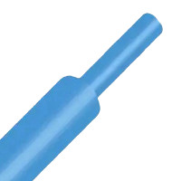 JDD-15-BL - Термоусадочная трубка 2:1, диаметр до усадки 15мм, цвет-синий, JDD Tech (КНР)
