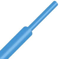 JDD-5-BL - Термоусадочная трубка 2:1, диаметр до усадки 5мм, цвет-синий, JDD Tech (КНР)