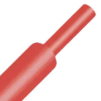 JDD-20-RD - Термозбіжна трубка 2:1, діаметр до усадки 20мм, колір-червоний, JDD Tech (КНР)