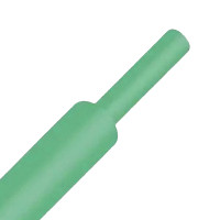 JDD-12-GN - Термоусадочная трубка 2:1, диаметр до усадки 12мм, цвет-зеленый, JDD Tech (КНР