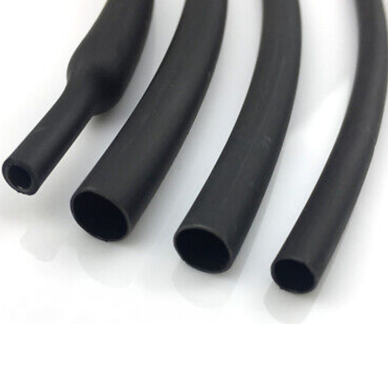 MGJS-012-BK - Термоусадочная трубка силиконовая, диаметр 12 мм, цвет черный, JDD Tech (КНР)