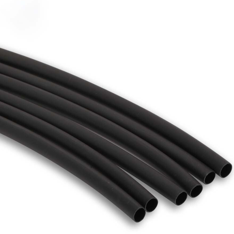 MGJS-012-BK - Термоусадочная трубка силиконовая, диаметр 12 мм, цвет черный, JDD Tech (КНР)