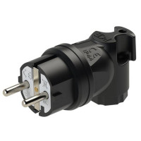 05811-s - Кабельний штекер гумовий кутовий, SCHUKO-типу, IP44 з кабельним ущільнювачем