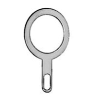 GCA.00.255.LT - Кільце-шайба з клемою для заземлення, внутр.діам. 7.1мм, внеш.діам. 9.5