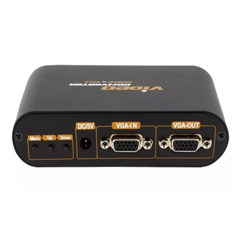 LKV7600 - Перетворювач Компонентних сигналів (Y,Pb,Pr) із стерео звуком в сигнал VGA + стерео звук