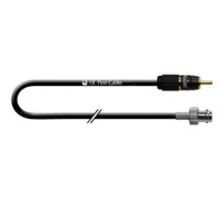 1T-VAS32-01 Кабель відео композитний 75 Ом, компактний, BNC гніздо > RCA штекер, діаметр - 3.6 мм