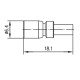 J01161A0651 - Разъём SMB кабельный, гнездо, обжим, 50 Ом, G12 (0.315/1.95-3.7)