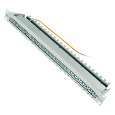 J02023A0052 - Патч-панель для установки в рэк 19", 24 розетки RJ45, категория 6, экранированные