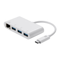 MNP-USBC-HUB 3-портовый USB 3.0 Хаб-адаптер USB 3.0 (тип С) штекер > 3х гнездо USB 3.0