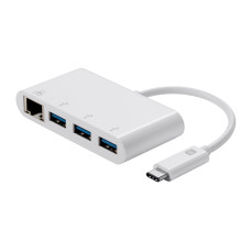 MNP-USBC-HUB 3-портовый USB 3.0 Хаб-адаптер USB 3.0 (тип С) штекер > 3х гнездо USB 3.0