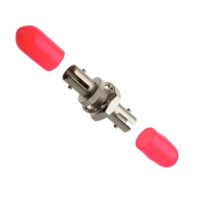 J08011A0003 - Оптичний адаптер панельний серії ST, прохідній, T-ST, багатомодовий