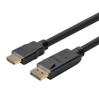 DP-HDMI-4K-MM-06 - Цифровой кабель Displayport, версия 1.2a на HDTV 4K, Displayport штекер