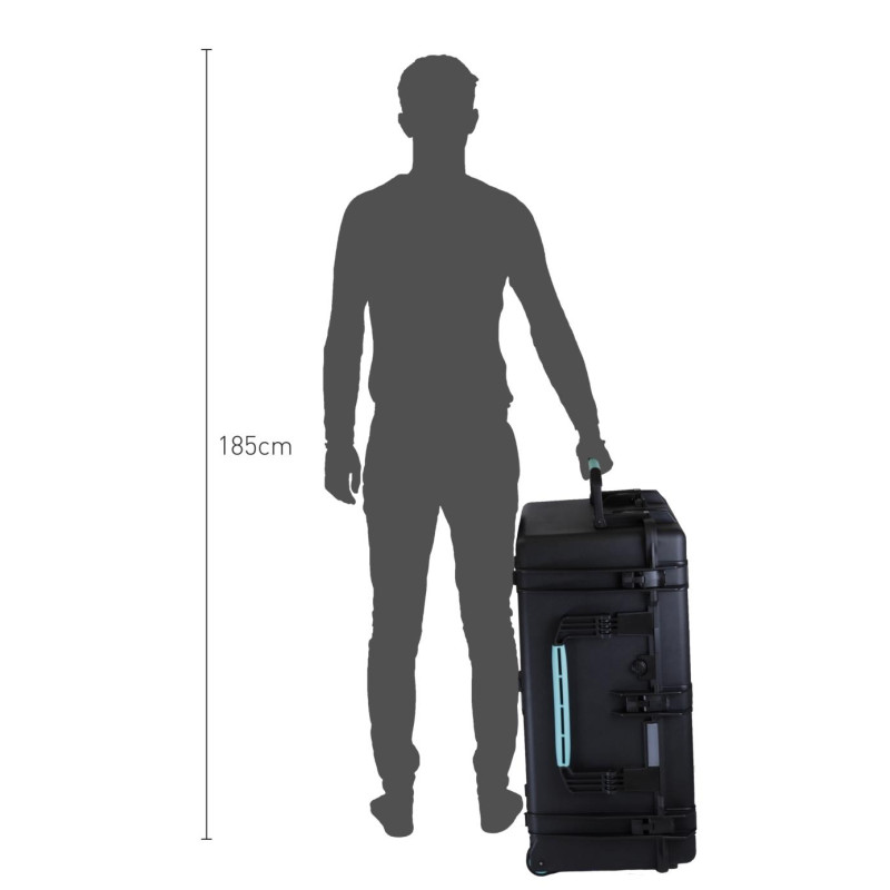 HPRC#2780W CUBBLB - Кейс с колесами ударопрочный для хранения и переноски, внутр. размер 748.6x524.6x363.3 (мм)