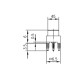 J01271A0041 - Разъем MCX, гнездо, для печатных плат, пресспосадка, покрытие - золото