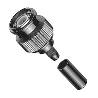 J01012A2288 - Роз'єм TNC кабельний, штекер, обжим, 75 Ом, G2 (RG-59B/U), a=31, b=13