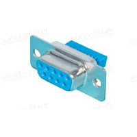 DBI-09M - Роз'єм D-SUB, штекер, 9-контактний, обтискний, для швидкого монтажу, дворядний