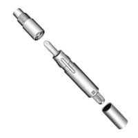 PSS.F2.BC2.LCT10 - Разъём оптический кабельный, гнездо, серия F2, на кабель 9/125, 50/125, 62.5/125, 100/125