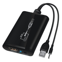 LKV325 - Перетворювач сигналів USB 2.0 + стерео звук в цифрові сигнали HDMI (1080p)