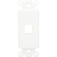 MNP-KI1 - Внутрішня вставка під 1 модуль-кейстон для аудіо-відео розетки, колір - білий