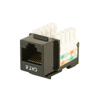 MNKS-CAT6-BL - Вставка-кейстон із гніздом RJ45 кат.6 для мультимедійних настінних панелей