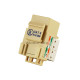 MNKS-CAT6-RD - Вставка-кейстон с гнездом RJ45 кат.6 для мультимедийных настенных панелей