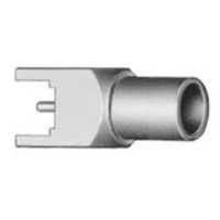 EPA.01.250.DLN - Роз'єм коаксіальний, на друковану плату, серія 01, 50 Ом, гніздо, ізолятор PEEK