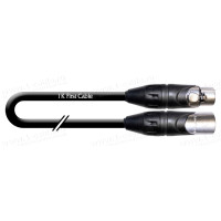 1T-AMS11-000.5 - Кабель мікрофонний, StarQuad, XLR3 гніздо > XLR3 штекер, діаметр - 6 мм