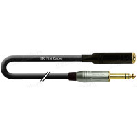 1T-AIC16-04 - Аудиокабель переходной, Jack 6,3 stereo штекер > Jack 6,3 stereo гнездо