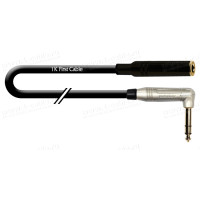 1T-AIC33-09 - Аудіокабель перехідний, Jack 6,3 stereo гніздо > Jack 6,3 stereo штекер кутовий