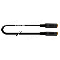 1T-AIC40-02 - Аудиокабель переходной, Jack 3,5 stereo гнездо > Jack 3,5 stereo гнездо