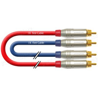 1T-A2-00.5 - Кабель звук стерео, Basic, 2х RCA штекер > 2х RCA штекер, діаметр- 6 мм