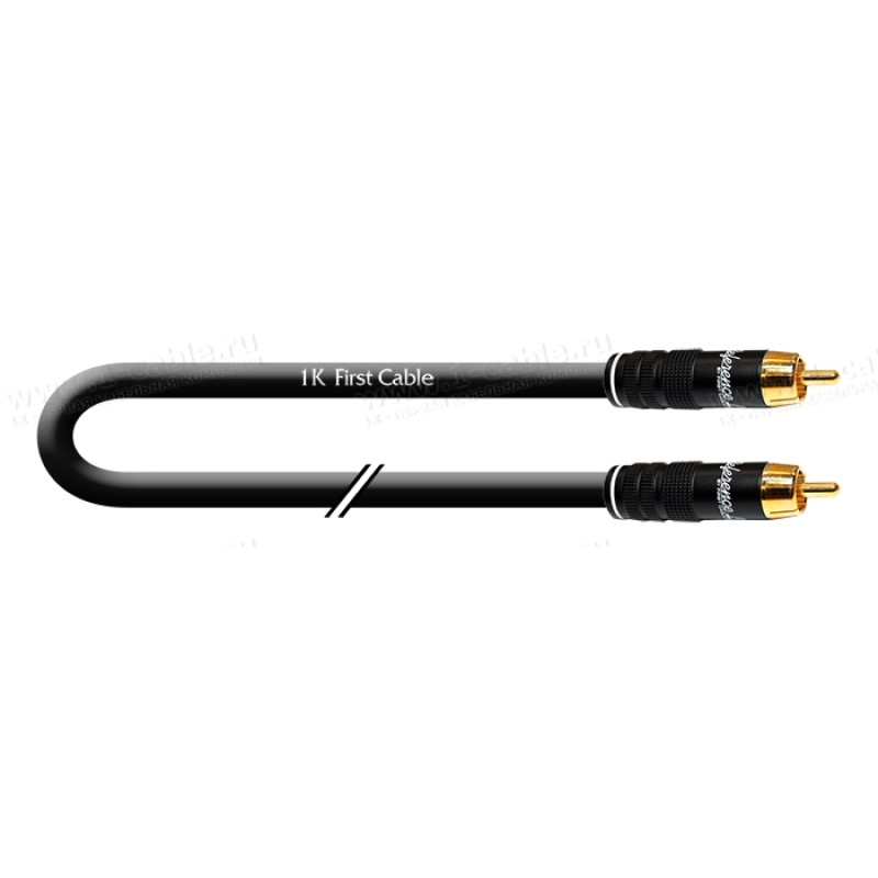 1T-AMS2-00.5 - Кабель звуковой, повышенная помехоустойчивость, StarQuad, RCA штекер > RCA штекер