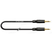 1T-A35-02 - Кабель звук, Basic, Jack 3.5 mono штекер > Jack 3,5 mono штекер, діаметр- 4.6 мм