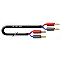 1T-ASB60-02 - Кабель акустичний 2х1.5, 2х Banana штекер > 2х Banana штекер, діаметр- 7.0 мм