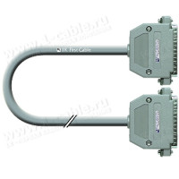 1T-BIT10-37MF-07 Кабель для передачі даних, D-Sub 37-пін, штекер > гніздо, діаметр - 10 мм, колір - сірий