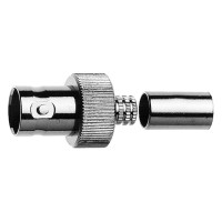 J01003A0031 - Роз'єм BNC кабельний, гніздо, обжим, 75 Ом, G13 (0.4/2.5), G50 (0.45/2.0-3.4)