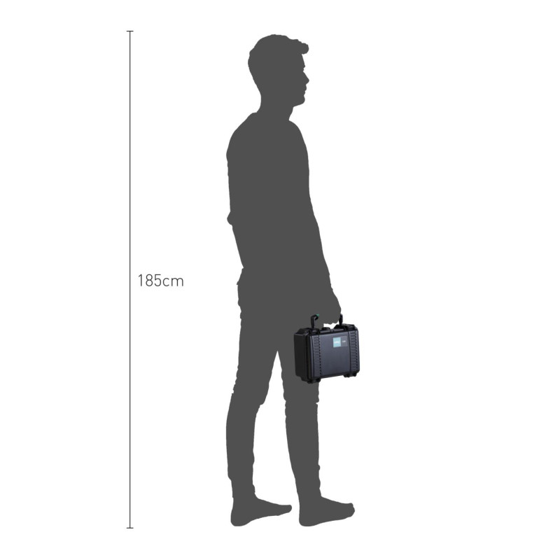 HPRC#2100 BAGBLB - Кейс ударостійкий для зберігання та перенесення, внутр. розмір 214.5x15х94.4 (мм)