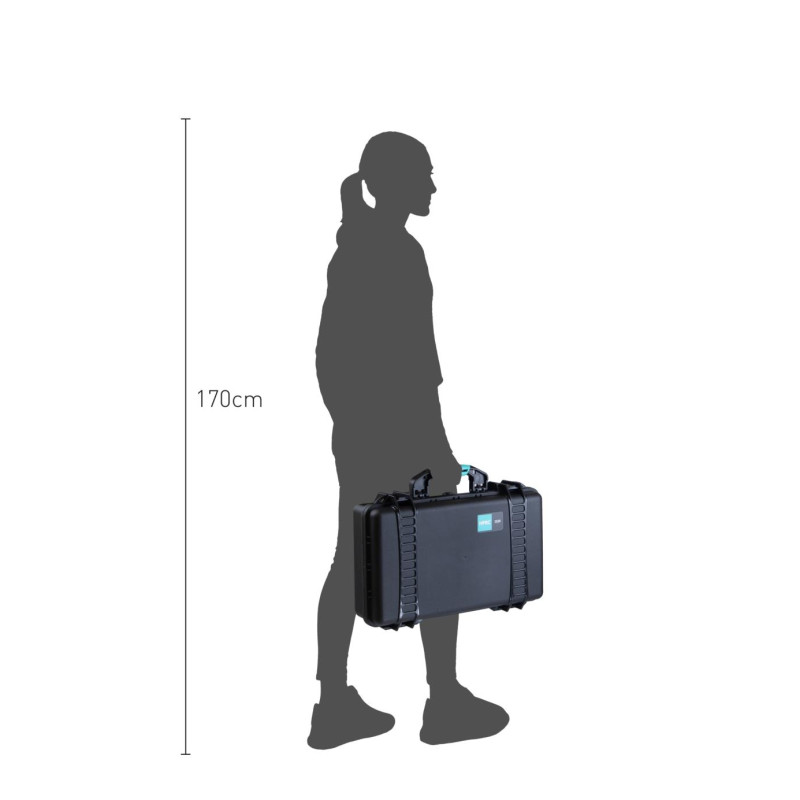 HPRC#2530 EMPBLB - Кейс ударостійкий для зберігання та перенесення, внутр. розмір 513x288x132 (мм)