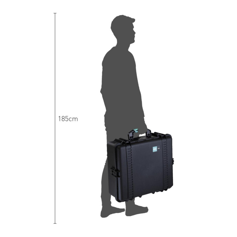 HPRC#2700 EMPBLB - Кейс ударостійкий для зберігання та перенесення, внутр. розмір 555x459x205 (мм)