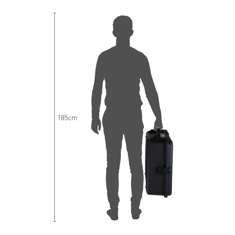 HPRC#2700 EMPBLB - Кейс ударостійкий для зберігання та перенесення, внутр. розмір 555x459x205 (мм)